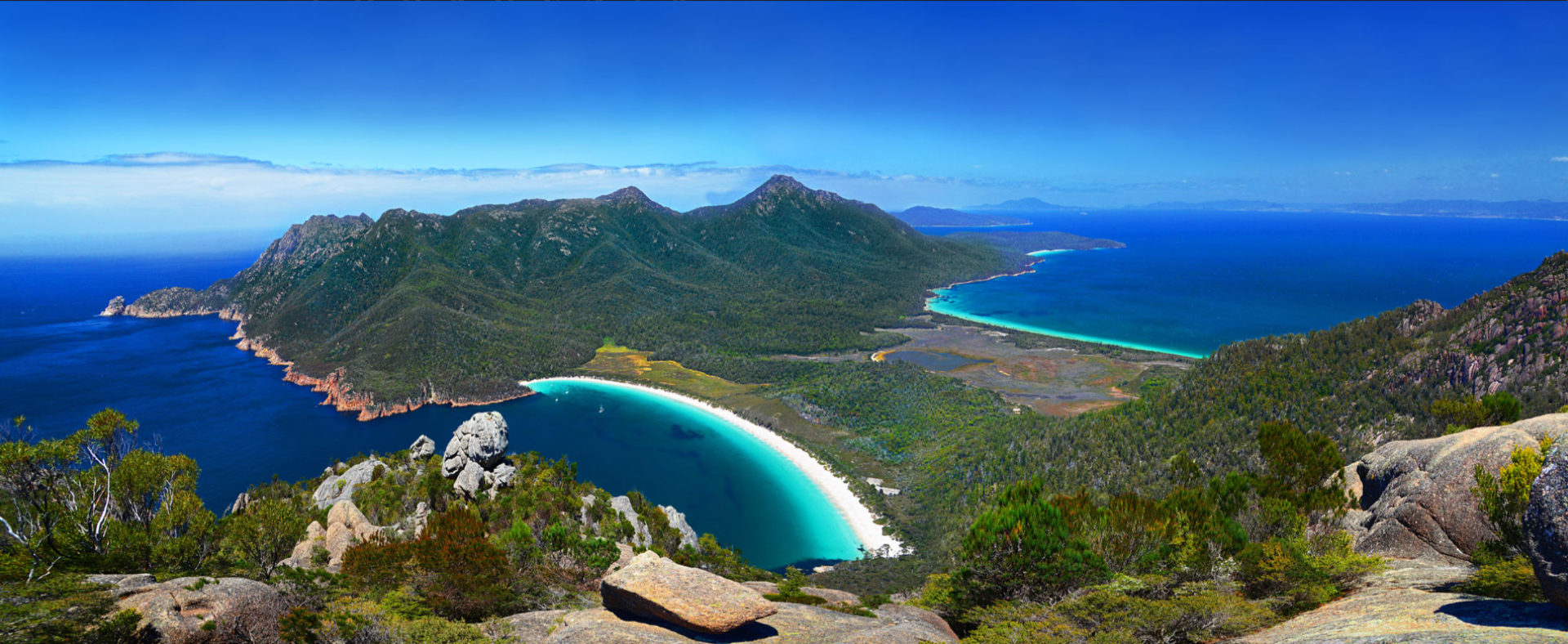 Wineglas Bay, Freycinet Peninsula, Tasmania